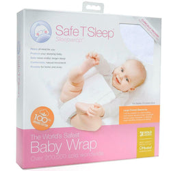 Safe T Sleep Travel Sleepwrap Babywrap Baby Safety Sleep Wrap