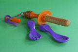 Groovy Gripper Baby Food Holder Fork & Spoon Cutlery Accessory Pack ONLY