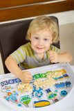 Toosh Coosh Toddler Kids Childrens Food Table Tray Robot or Jungle Design