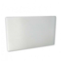 White Large PE Chopping / Cutting Board 450 x 610 x 19mm 40344