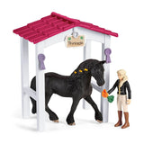 Schleich Horse Stall Box Horse Club Tori & Princess 42437 Farm Life Play