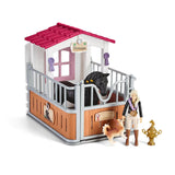 Schleich Horse Stall Box Horse Club Tori & Princess 42437 Farm Life Play