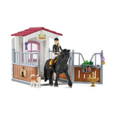 Schleich Horse Stall Box Horse Club Tori & Princess 42437 Farm Life Play