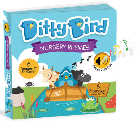 Ditty Bird Nursery Rhymes Songs Musical Board Book Learning Educational