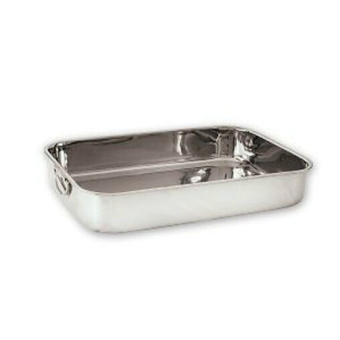 Stainless Steel Oven Roasting Roast Pan Baking Tray 350 x 260 x 60mm