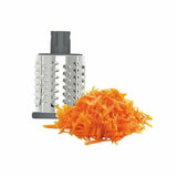 Appetito Table Top Drum Grater Stainless Steel Slicer Suction Base 3 Blades