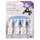 Dreambaby Stroller Pram Pegs Clips 4 Pack White or Black keep shade attached