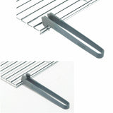 Edge Design Silicone Toast Tongs Grey Toaster Bacon Sugar Cooking Tool