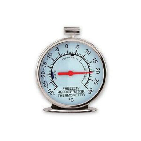 Professional Quality Fridge / Freezer Thermometer Round Face