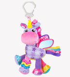 New Playgro Activity Friend Stella Unicorn Rattle Crinkle Click Clack Toy 0m+