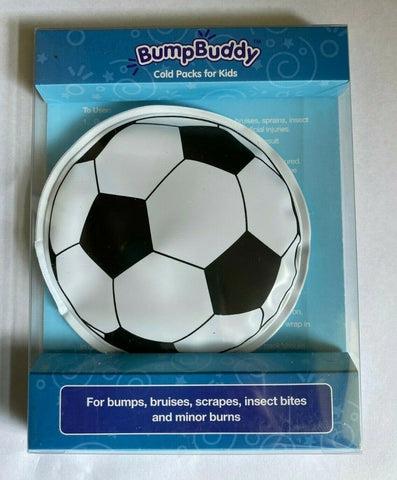 New Bump Buddy Cold Gel Pack Soccer Football Ball Kids Natural Safe Pain Relief