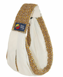 Baba Sling Baby Carrier Boutique Cream Leopard
