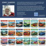 Blue Opal Jenny Sanders Aussie As Ute 1000Pc Deluxe Puzzle Jigsaw