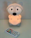 Duski Rechargeable Bluetooth Speaker Colour Changing Night Light Baby Kids