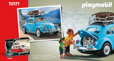 New Playmobil Volkswagen VW Beetle Bug Car Incl Surfboard Vehicle Play Set 70177