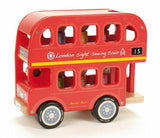 Indigo Jamm Bernie's Number London Bus Educational Wooden Toy Bernies