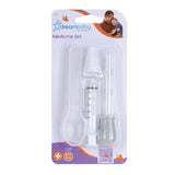 Dreambaby Medicine Set Spoon Dropper Syringe & Cone Shaped Adapter Baby
