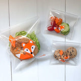 My Family Slidelock Reusable Sandwich & Snack Bag Combo Unicorn / Foxy Reuseable
