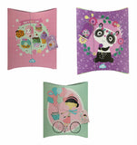 NEW Spencil Large Pillow Birthday Occasion Gift Set Box Bag Lulu Sundae or Panda