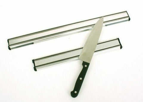 Magnetic Knife Rack Holder Aluminium 45cm Long