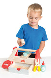 NEW Le Toy Van Childrens Tool Box Incl Tools Wooden Wood Toy 11 Accessories