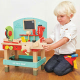 NEW Le Toy Van My First Tool Work Bench Incl Tools Wooden Wood Toy