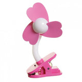 Dreambaby Stroller Pram Fan Pink Baby Safe Foam Fins Portable Battery