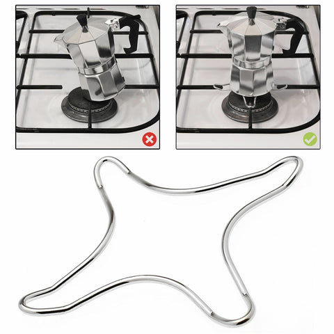 2 x GAS RING TRIVET REDUCER STOVE TOP HOB COOKER HEAT COFFEE