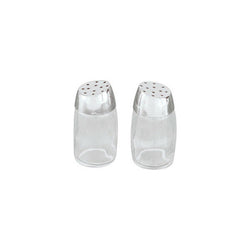 12 Clear Glass Squire  Salt And Pepper Shakers 30ml