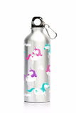 NEW My Family Kids Stainless Steel Drink Bottle 500ml Space Monkey or Unicorn