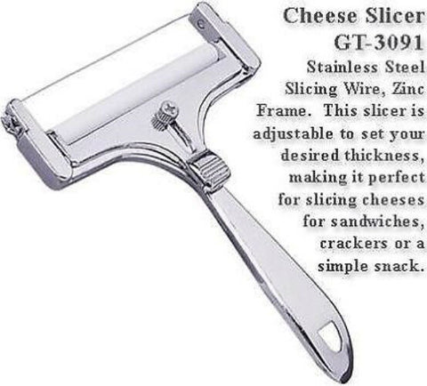 Adjustable Cheese Slicer Plane Cutter With Roller