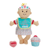 New Manhattan Toys Wee Baby Stella Sweet Scents Birthday Cake Soft Doll Set 12m+
