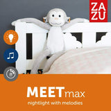 Zazu Baby Nightlight Soft Toy with Melodies / Music & Light Max Monkey