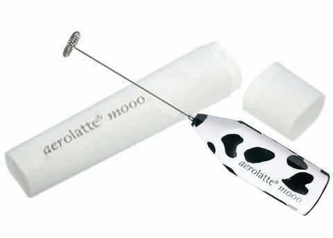 Aerolatte Milk Froth Frother With Case Moo Design