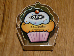 Cupcake Cookie Cutter Set Of 3