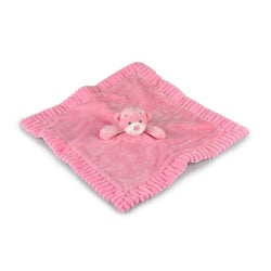 New Korimco Baby Comforter Comfy Soft Plush Security Blanket Nursery Toy Pink