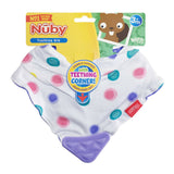 New Nuby Bandana Baby Dribble Cotton Teething Bib Spots Stripes or Rectangle