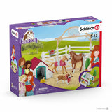 New Schleich Horse Club Hannah’s Guest Horses with Ruby the Dog 42458