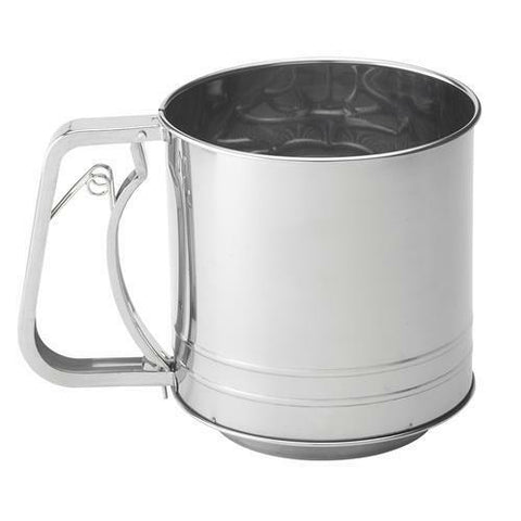5 Cup Stainless Steel Squeeze Flour Sifter