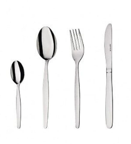 Oslo Stainless Steel Bulk Cutlery Set 96 Piece Knife Fork Spoon Teaspoon