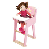Tender Leaf Sweetiepie Dolly Doll Wooden High Chair Wood Toy Tenderleaf 3+