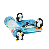 NEW Melissa & Doug Float Alongs Playful Penguins Bath Book Bathtime Play 4m+