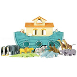 Le Toy Van Noah's Great Ark Wooden Toy with 10 Pairs of Animals Noahs