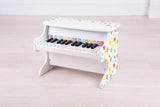 Bigjigs Childrens Wooden Colourful Table Top Piano Toy Tabletop