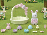 NEW Sylvanian Families Hoppin Easter Bunny Rabbit Set 5531