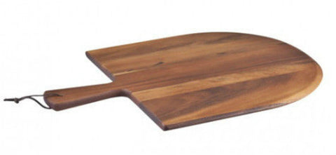 New Premium Acacia Wood Wooden Pizza Paddle Peel Lifter New