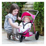 NEW Chicco Junior Activ3 3 Wheel Stroller Dolls Doll Toy Pram Pushchair Pink