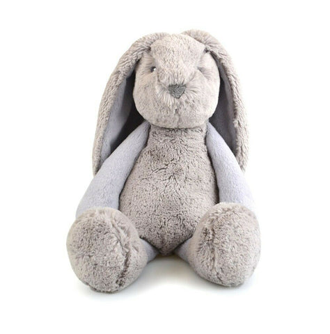 New Korimco Frankie Bunny Rabbit Plush Soft Baby Gift Toy Small 28cm Grey