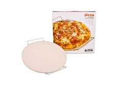 Pizza Stone & Rack 33cm Lifter Peel Plate Pan