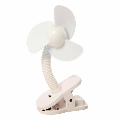 Dreambaby Stroller Pram Clip On Fan White Baby Foam Fins Portable Battery Dream